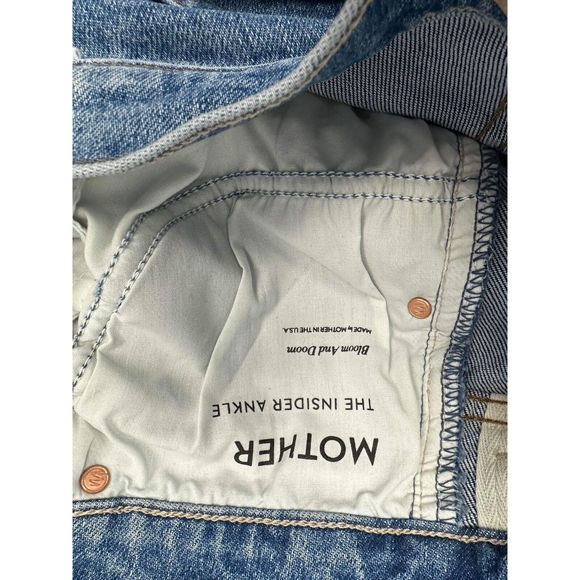 Mother The Insider Ankle in Bloom and Doom Size 25 - Picture 12 of 12